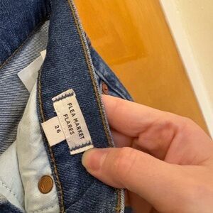 Madewell flea market flare jeans